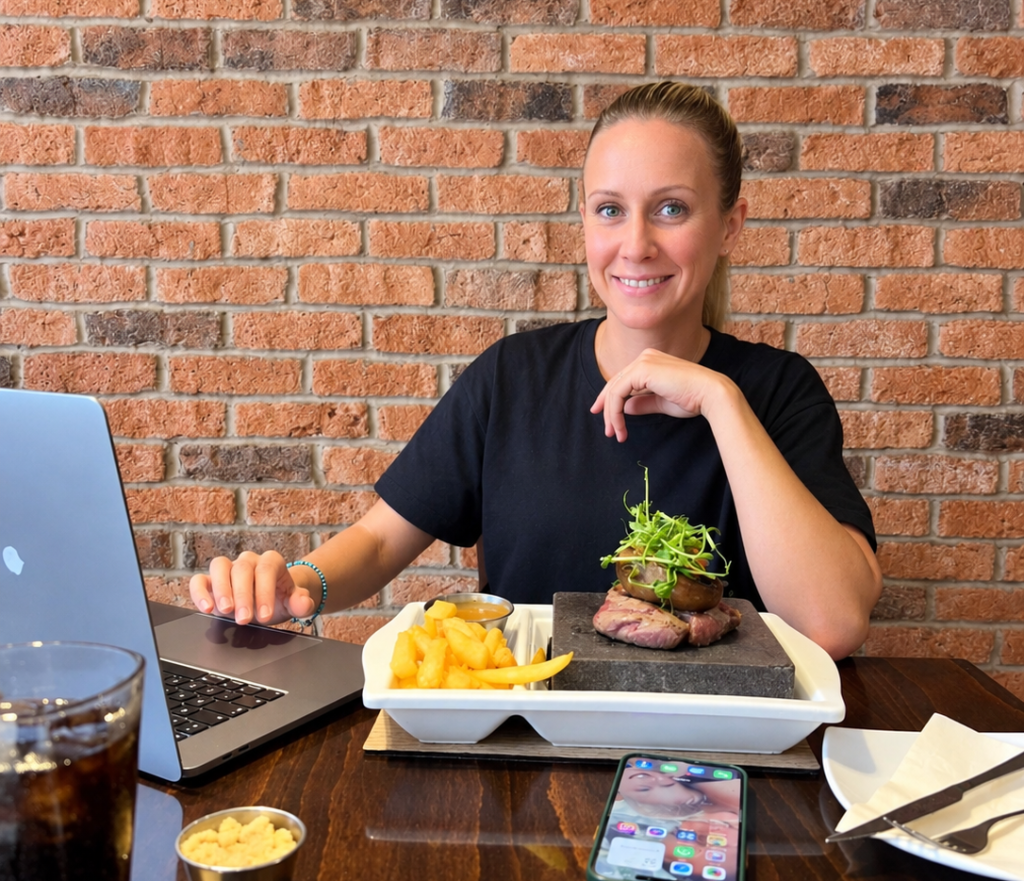 Mandy, a website designer in Bolton